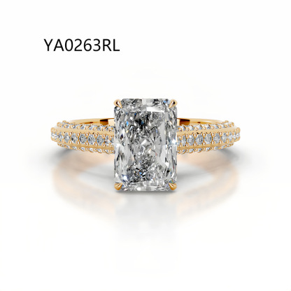 2CT Radiant Moissanite Ring – A Gift To Celebrate Love, Promise And Forever