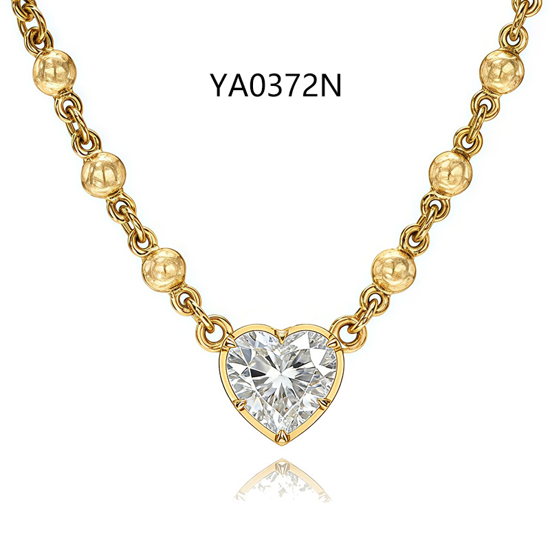 2CT Heart Moissanite Necklace – A Beautiful Reminder Of Love That Lasts Forever