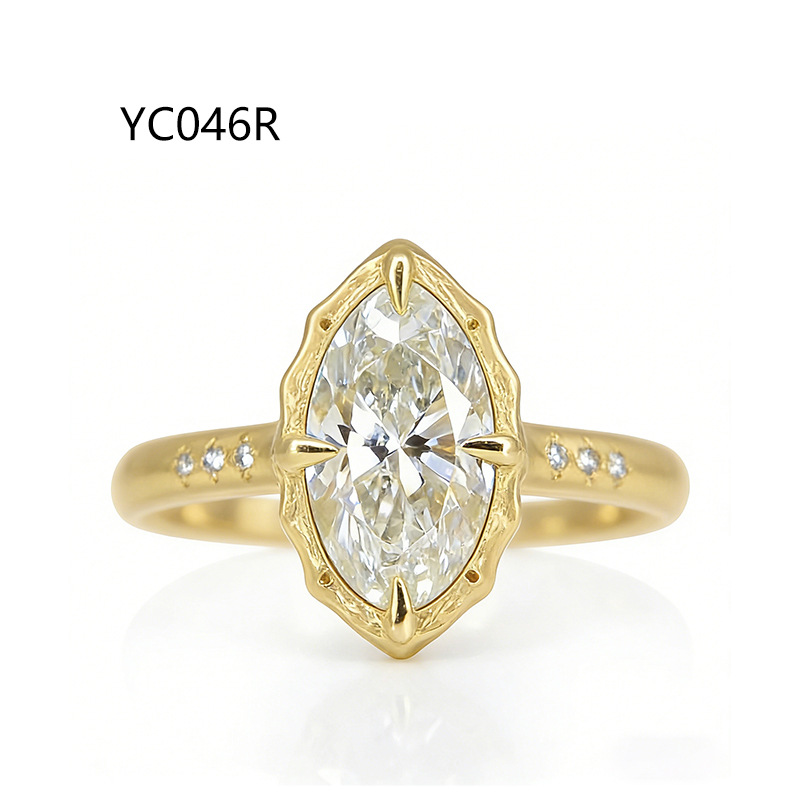 1CT Lotus Moissanite Ring – A Gift To Celebrate Love, Promise And Forever