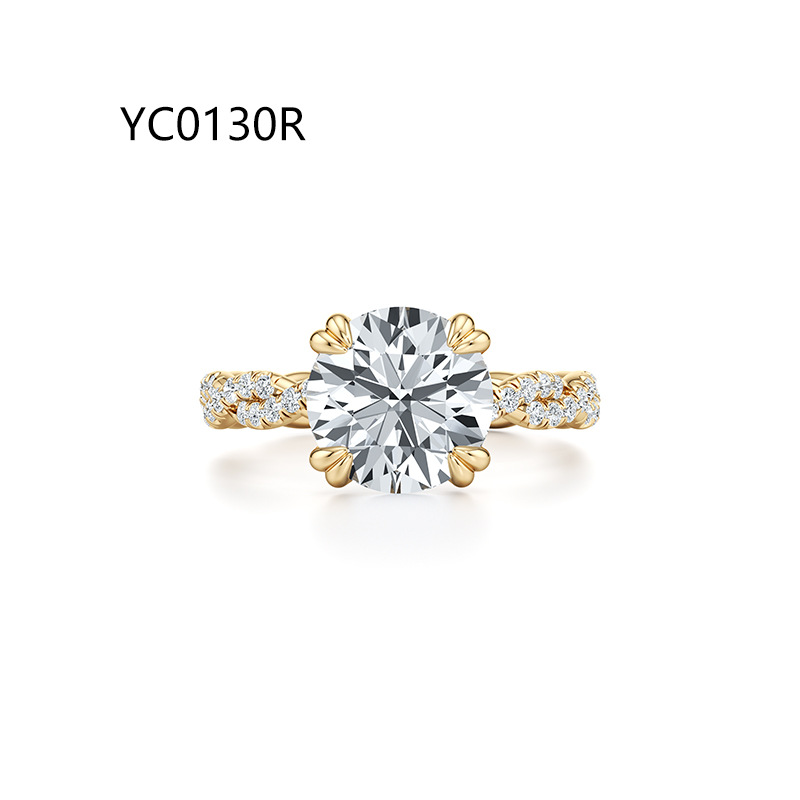 2CT Twist Moissanite Ring – A Gift To Celebrate Love, Promise And Forever