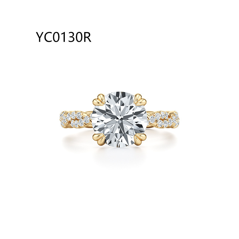 2CT Twist Moissanite Ring – A Gift To Celebrate Love, Promise And Forever