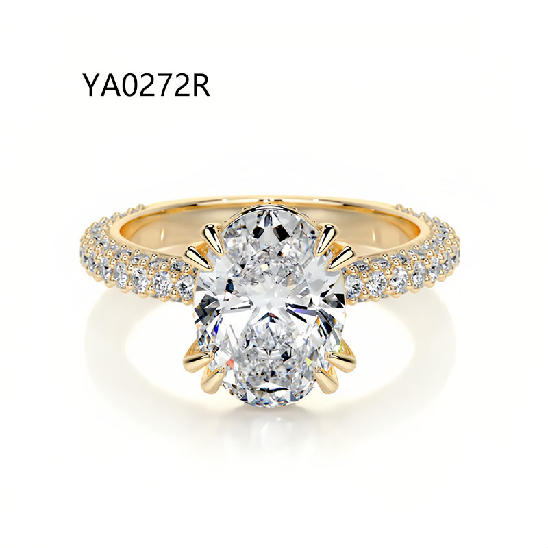 2CT Oval Moissanite Ring – A Gift To Celebrate Love, Promise And Forever