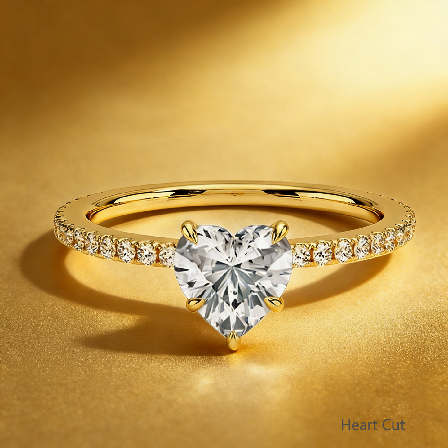 Bold&Chice 0.8-10CT Luxury Pave Moissanite Ring, S925 Silver Lab Created Diamond, Elegant Multi-Cut Statement Ring for Her