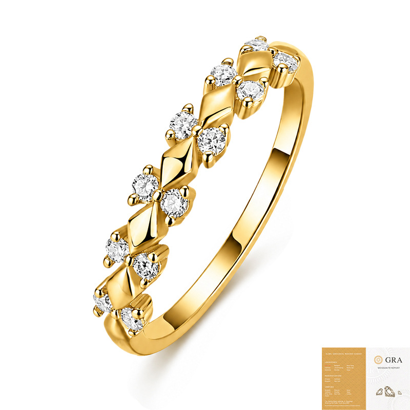 Diamond Shape Moissanite Ring – A Gift To Celebrate Promise And Forever