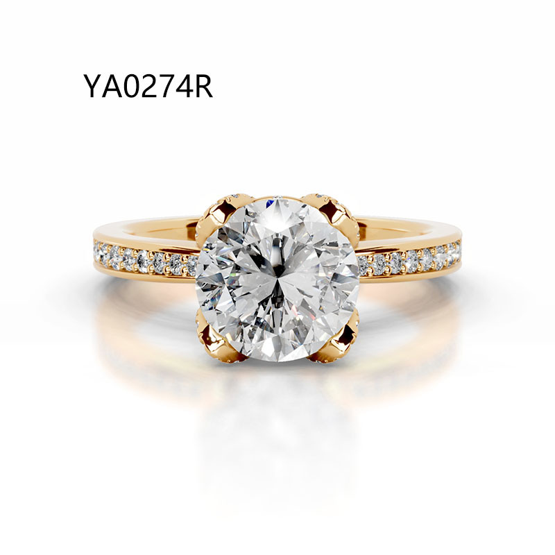 2CT Lotus Moissanite Ring – A Gift To Celebrate Love, Promise And Forever