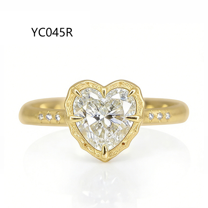 1CT Lotus Moissanite Ring – A Gift To Celebrate Love, Promise And Forever