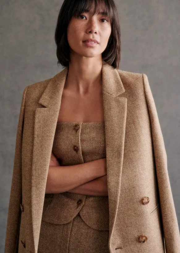 Designer three piece suit