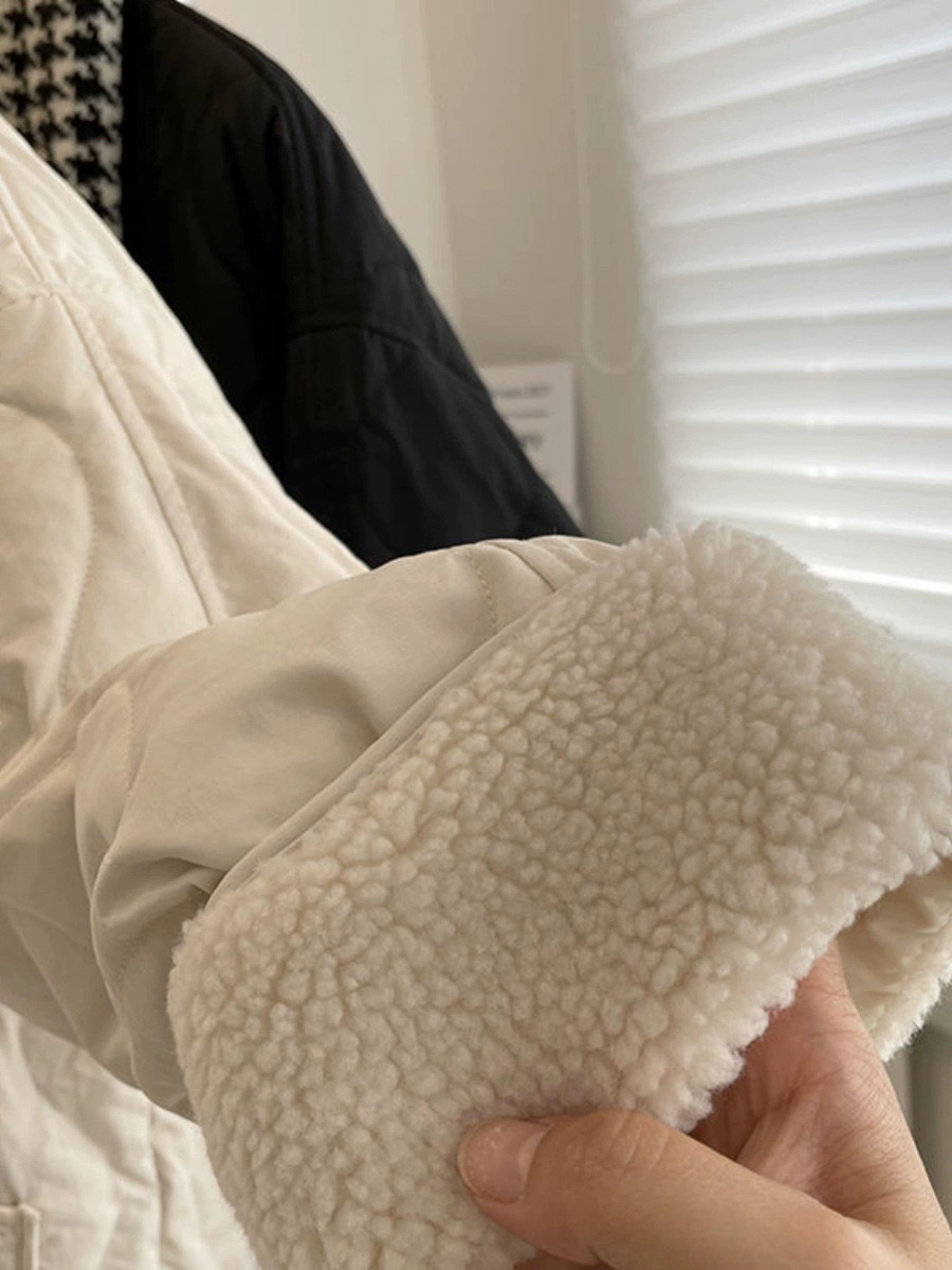 Designer cotton embroidered jacket