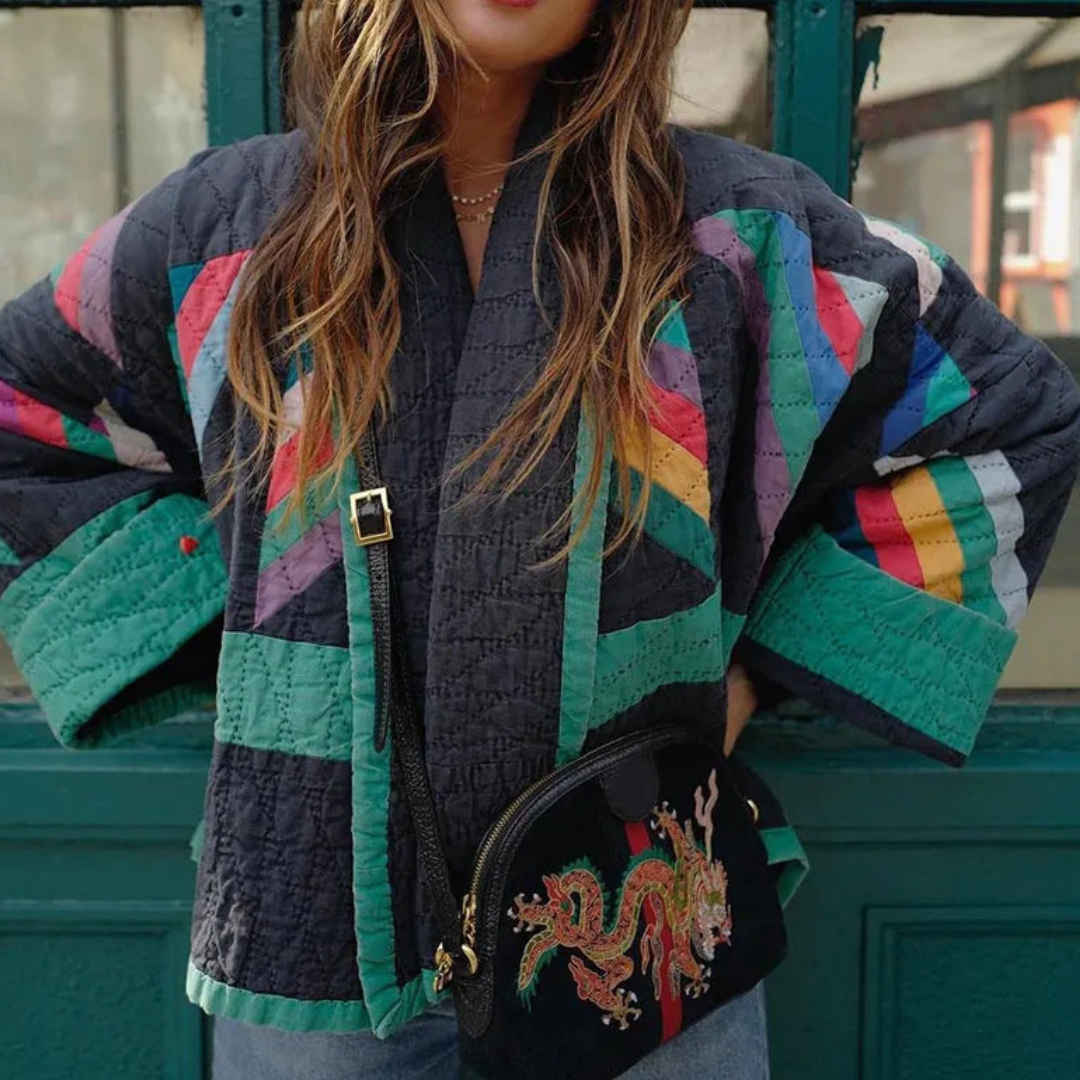 Wenona | Women's Stylish Vintage Jacket | Long Sleeve