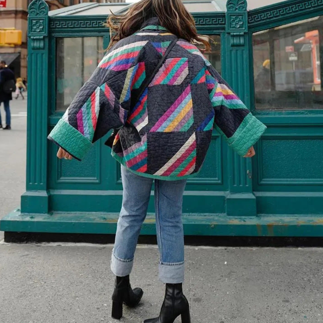 Wenona | Women's Stylish Vintage Jacket | Long Sleeve