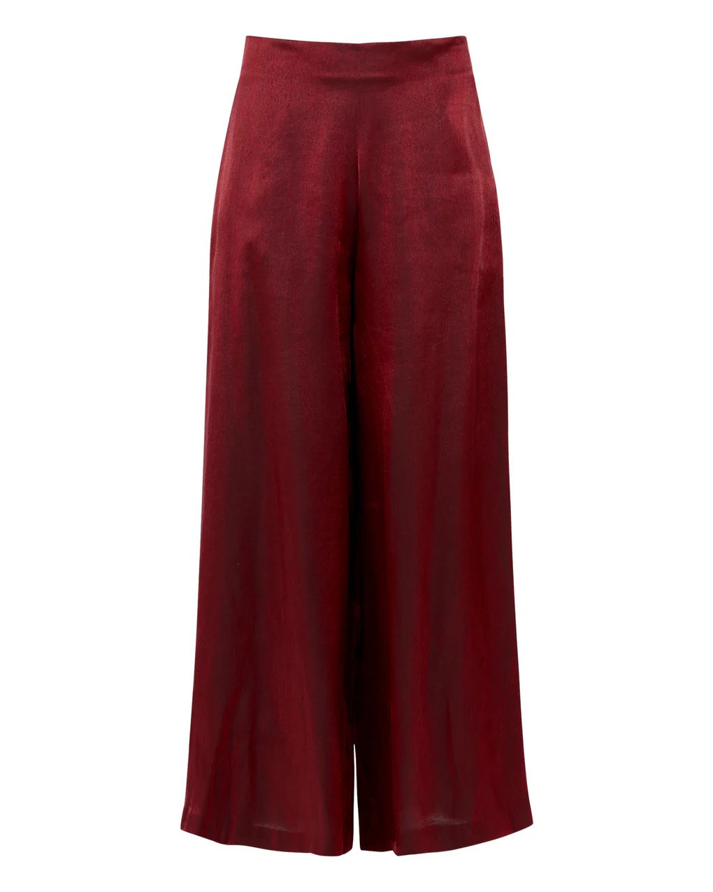 Deep V Neck Shirt Wide Leg Pants Set-ROVOLE