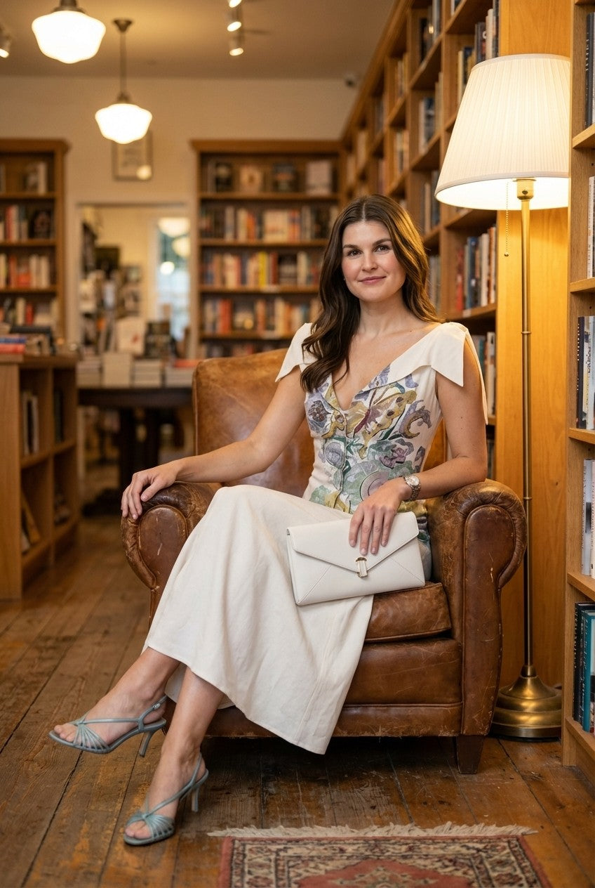 Whispered Garden Elegance Dress