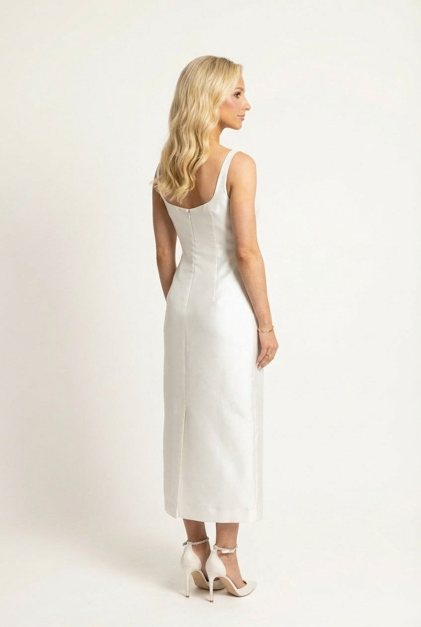 Ivory Silk Reverence Dress