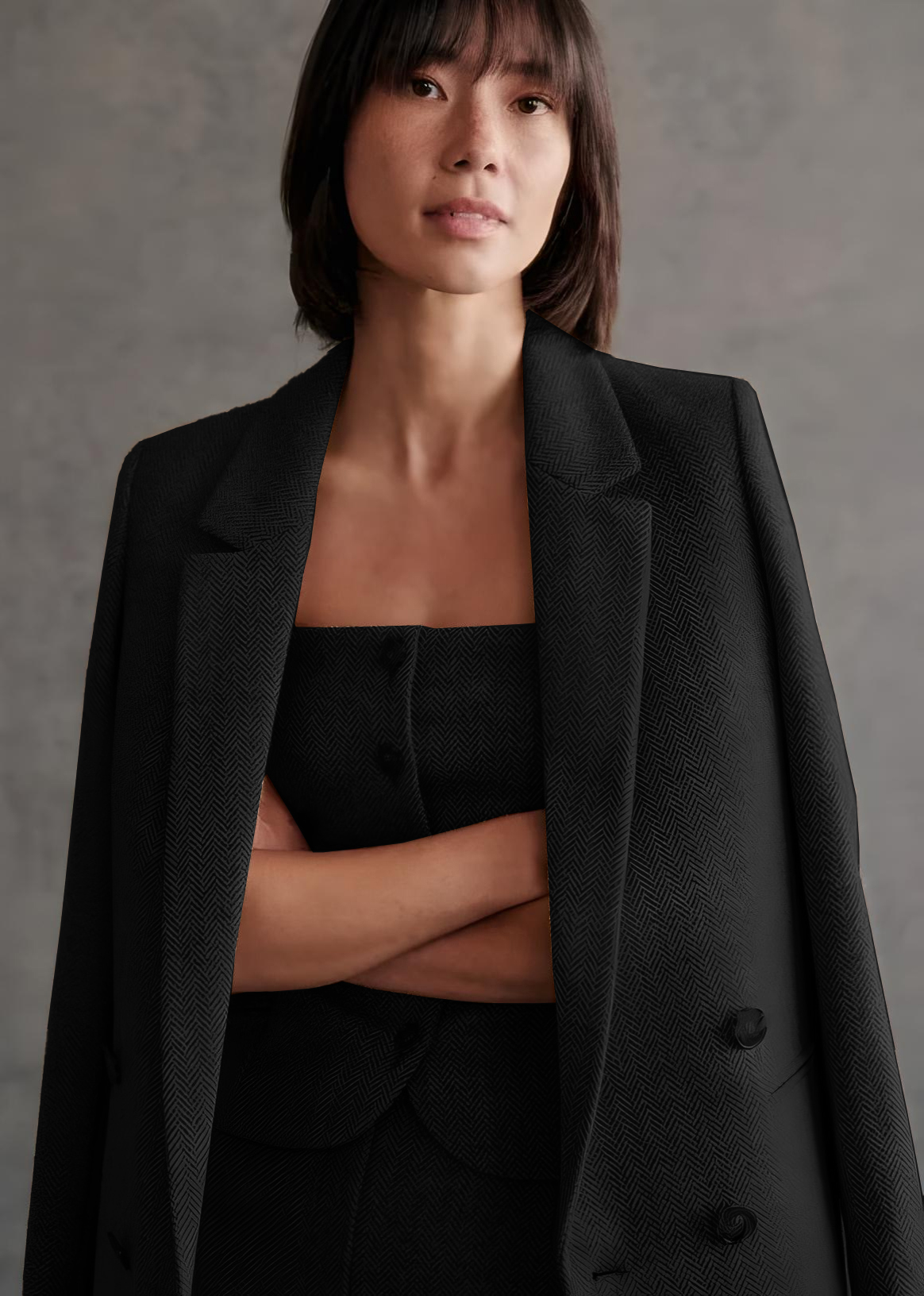 Designer three piece suit