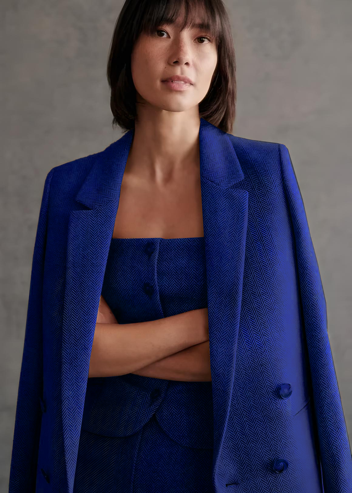 Designer three piece suit