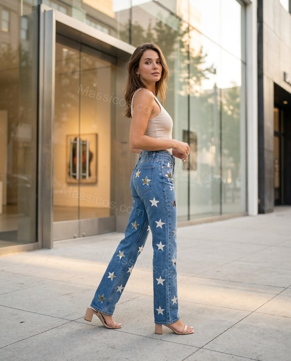 Blue Lustre Wedding Guest Embroidered Women's Boutique Style Blue Women's Boutique Style with Flowing silhouette and Textured texture, fabric and construction detail for Wedding Guest, a cafe plan, Fall current summer selling first with a light late-summe by Massicos