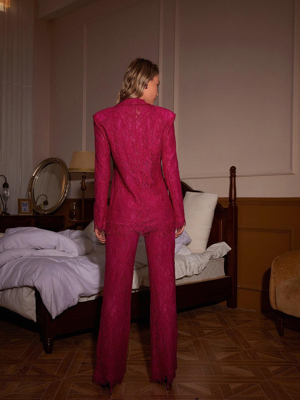 Connor Lace Blazer Set - Mew Mews