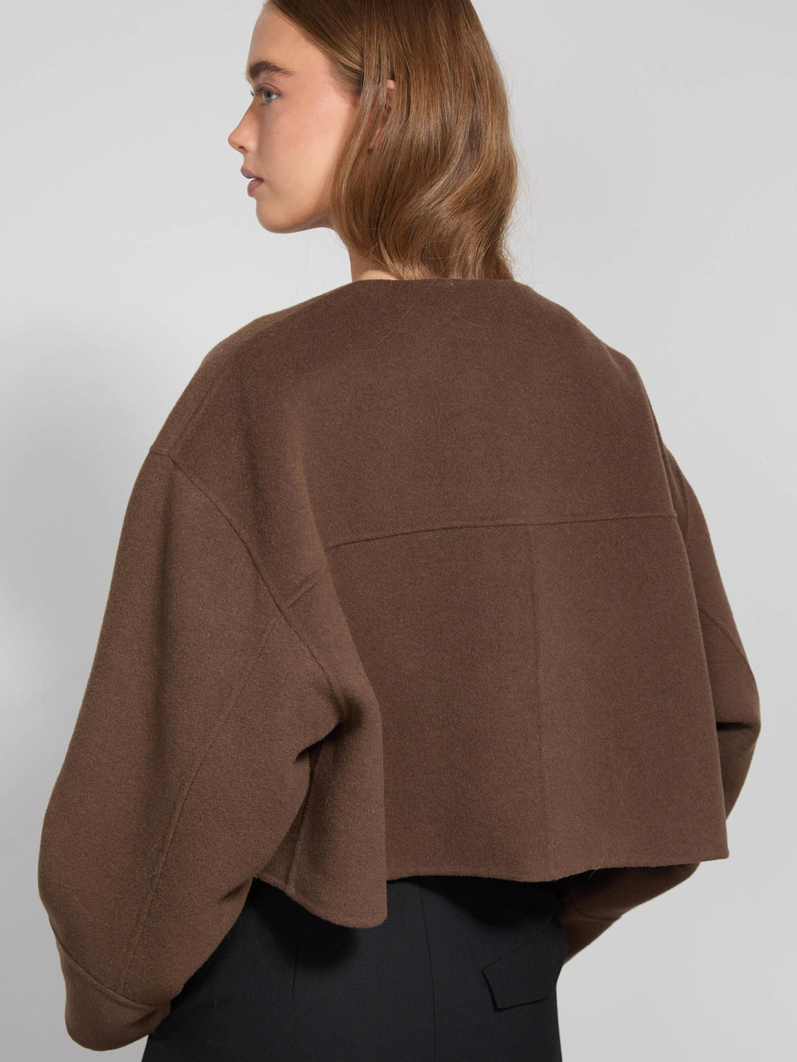Calistari Wool Jacket - Brown
