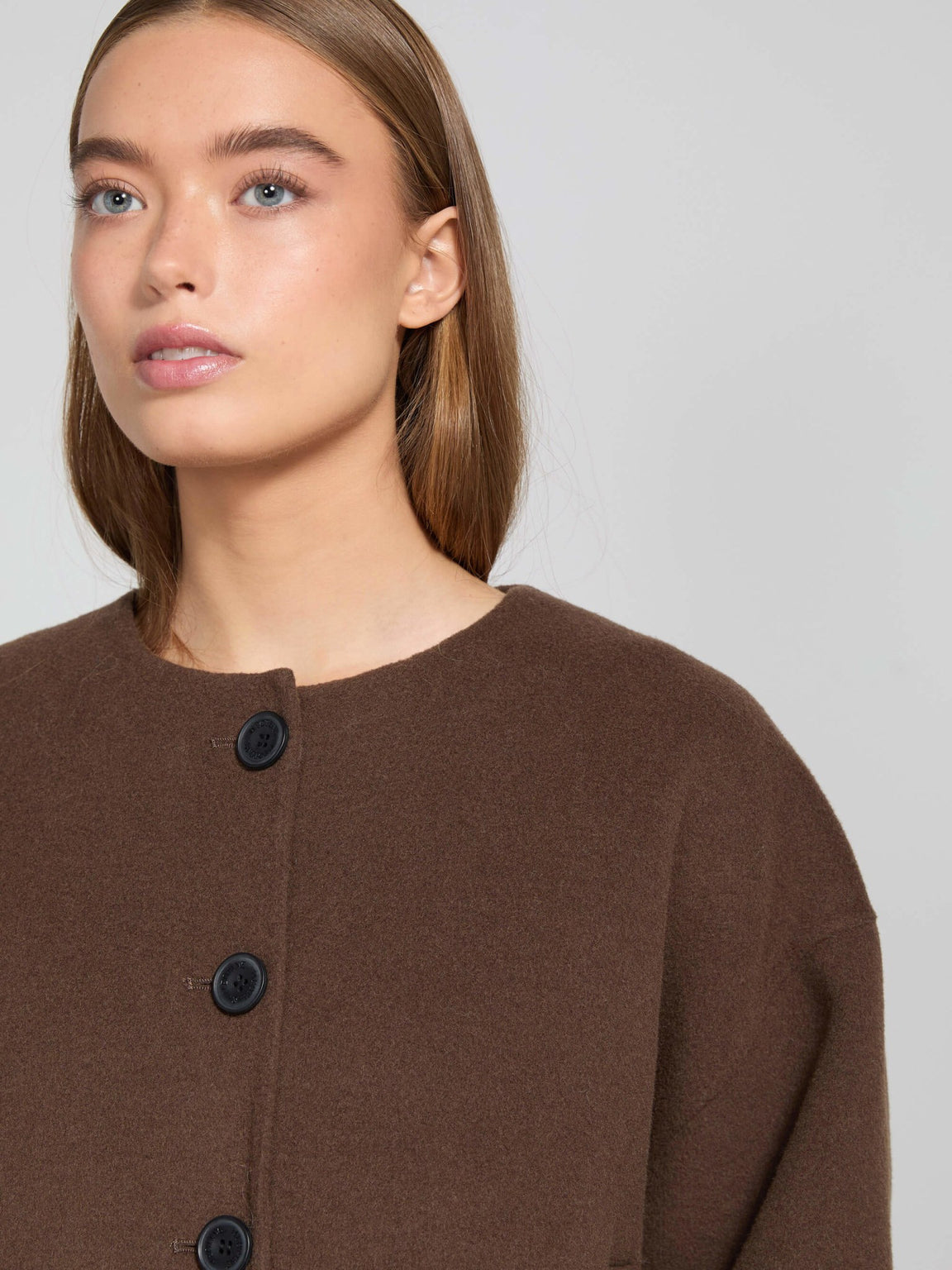 Calistari Wool Jacket - Brown