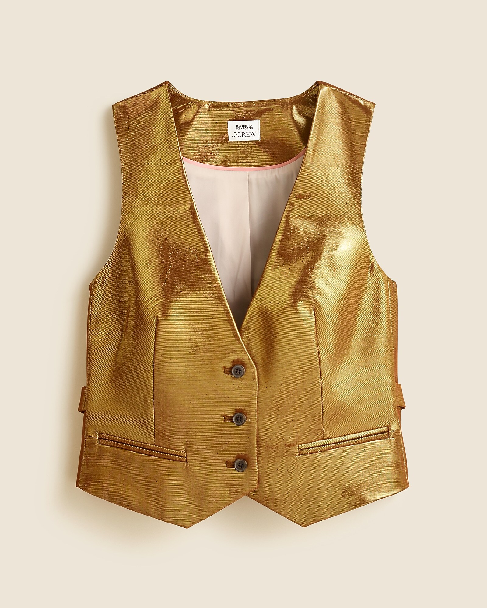 Designer gold jacket