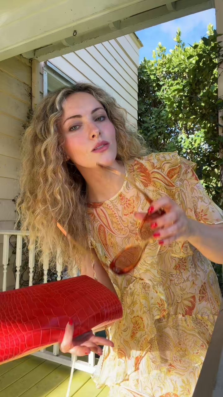 Golden Muse Ruffle Maxi Dress