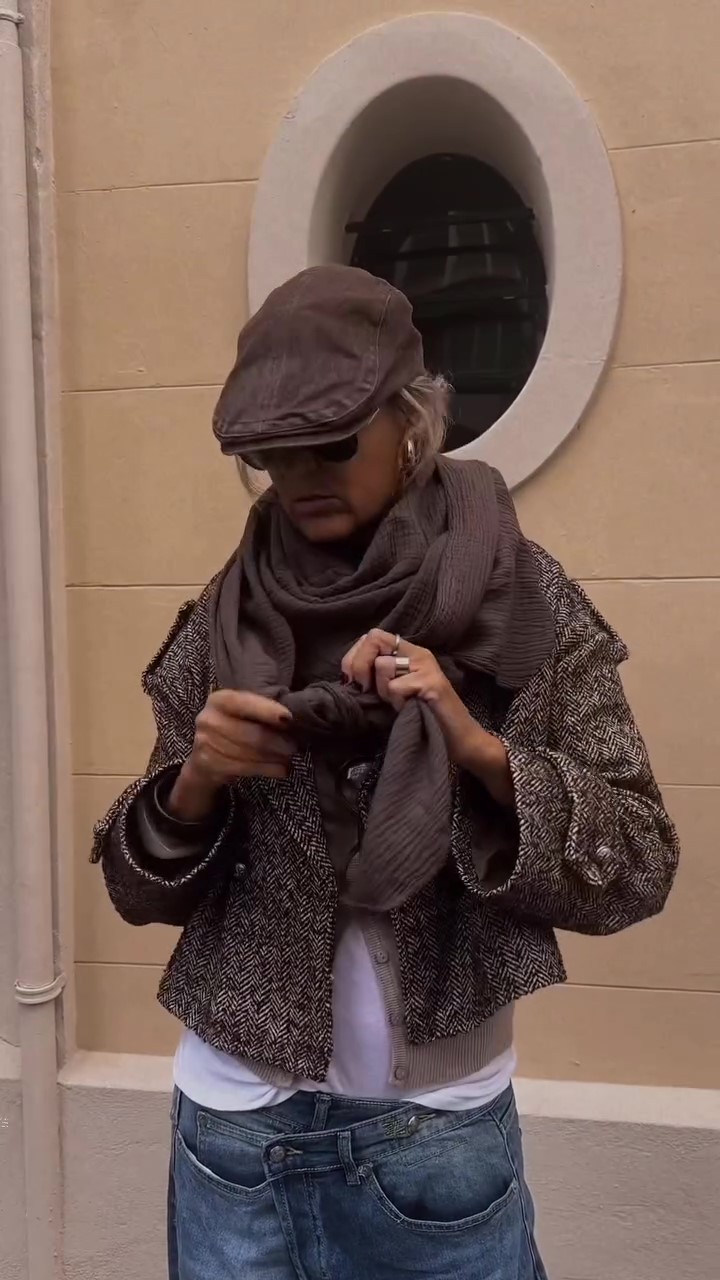 Designer wool short coat