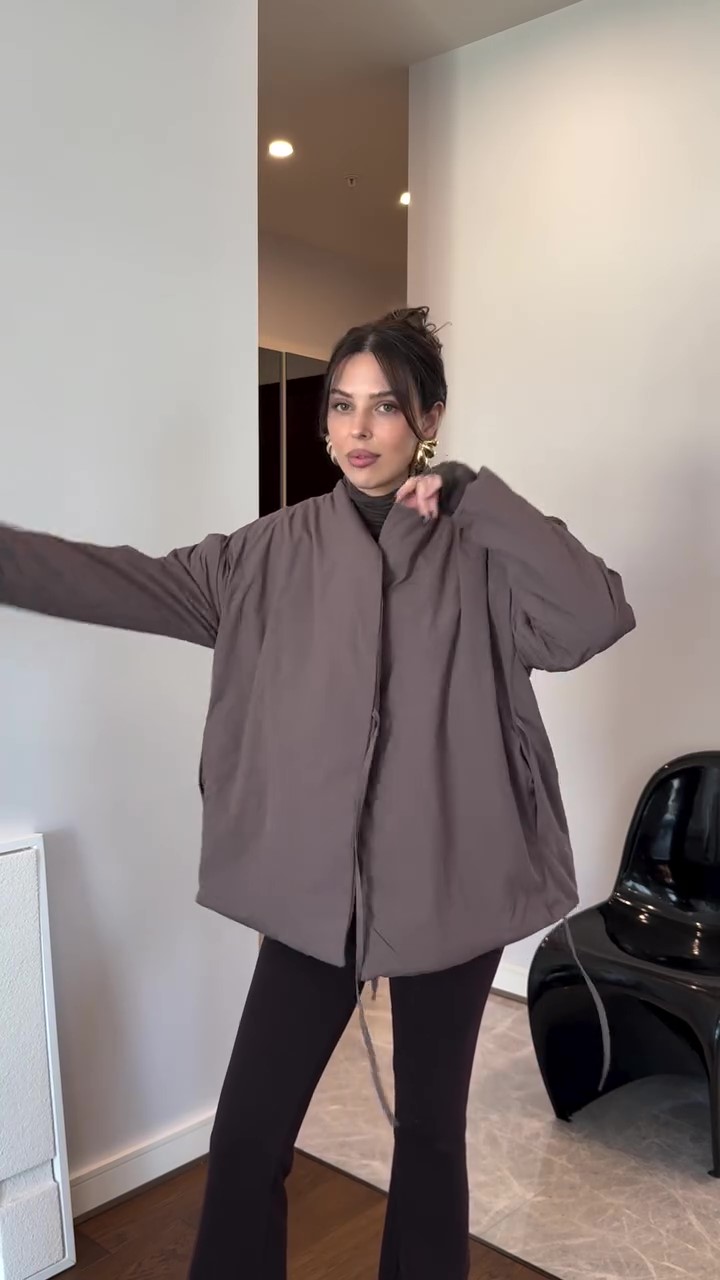 Designer chic winter coat