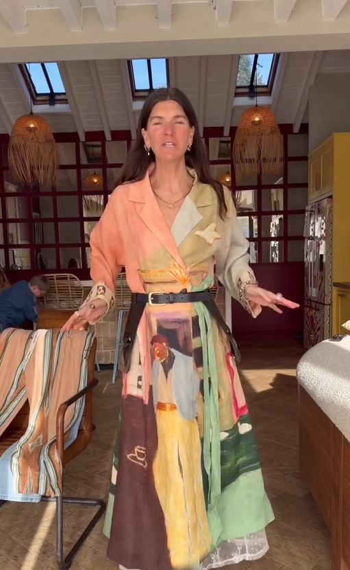 Canvas Reverie Printed Jacket