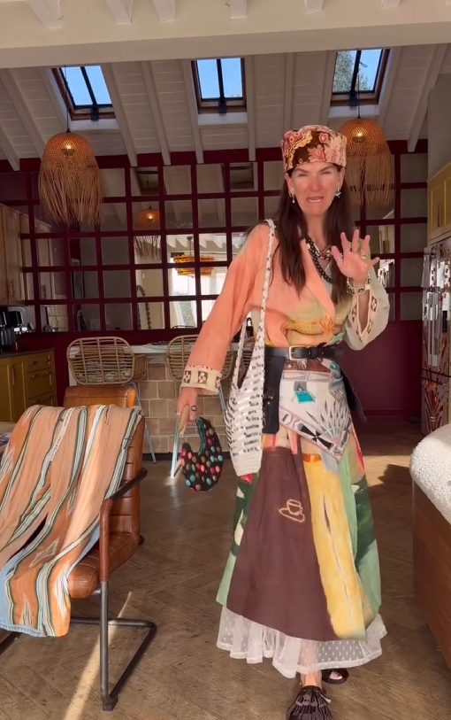 Canvas Reverie Printed Jacket