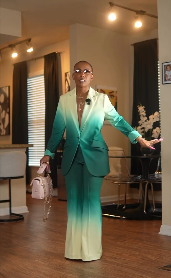 Verdant Fade Tailored Set