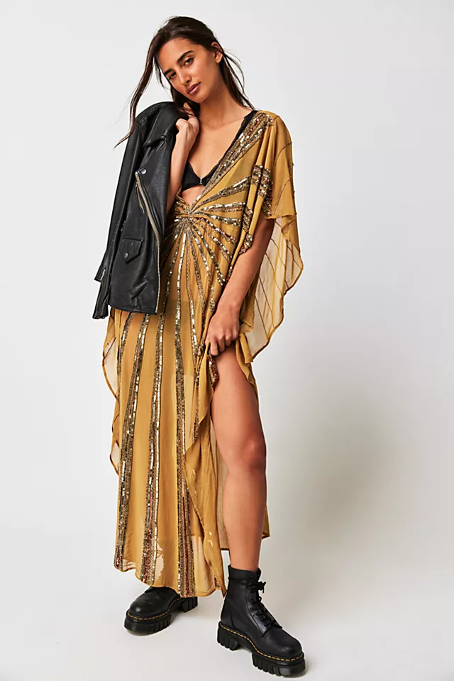 Starburst Avenue Embellished Kaftan