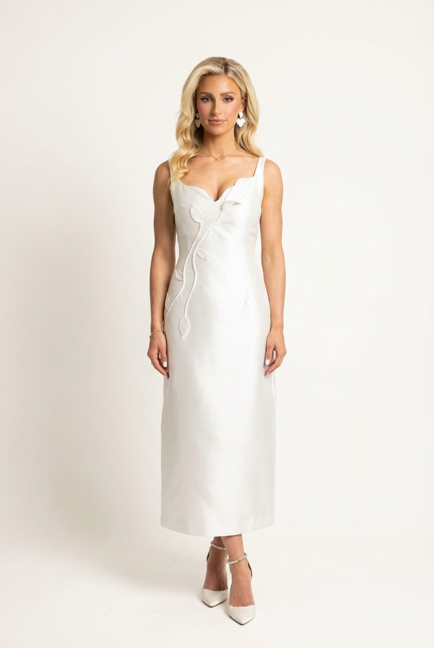 Ivory Silk Reverence Dress