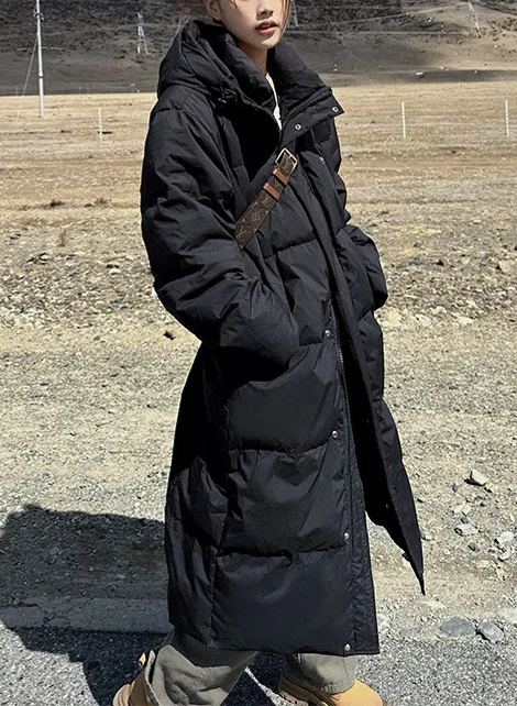 Designer down embroidered jacket