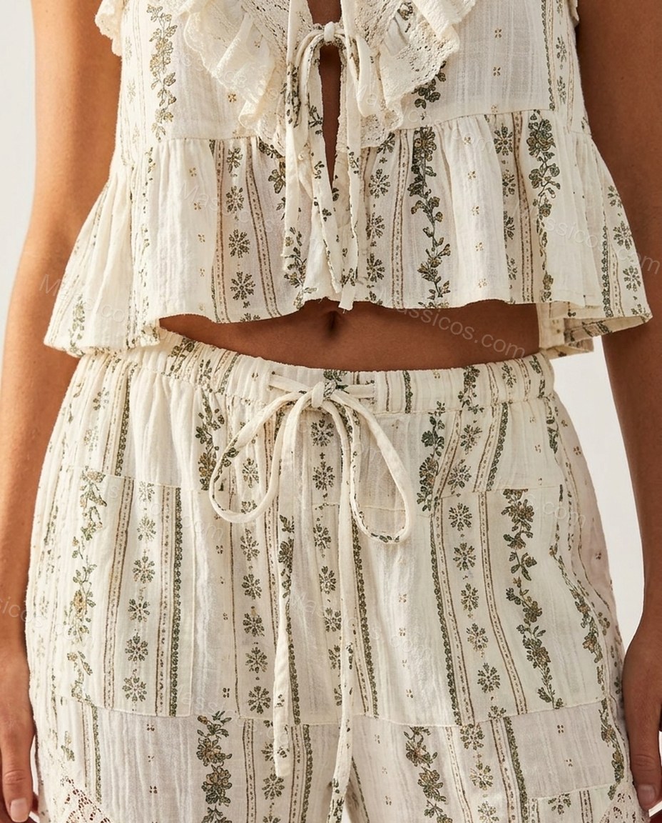Ivory Whisper Terrace Dinner Lace Jumpsuit Ivory Jumpsuit with Cropped silhouette and Textured texture, additional styling view for Pre-Fall, a fall city dinner, Fall current summer selling first with a light late-summer/pre-fall accent: make it wearable by Massicos