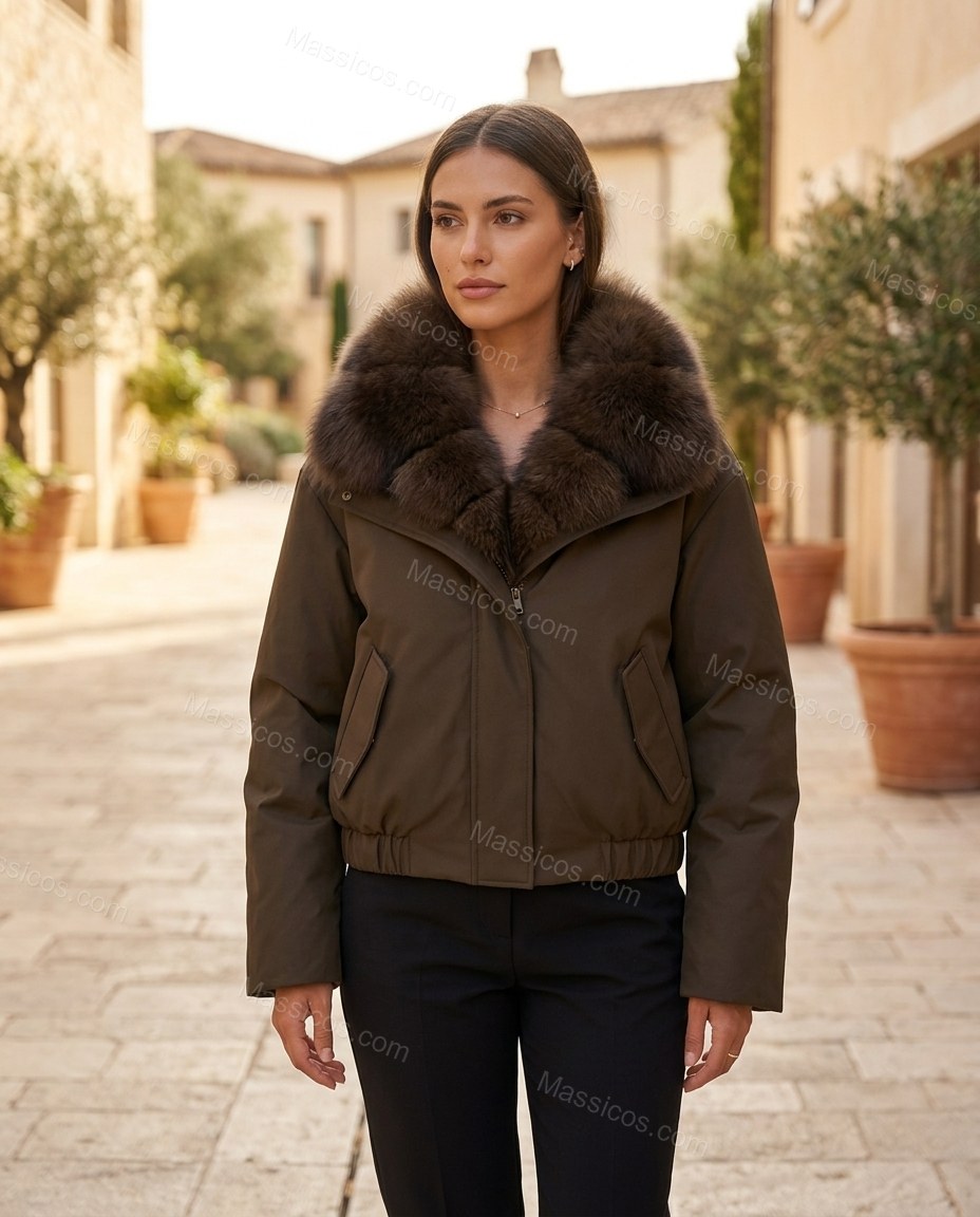 Sage Green Jacket, alternate use-case lifestyle view, by Massicos