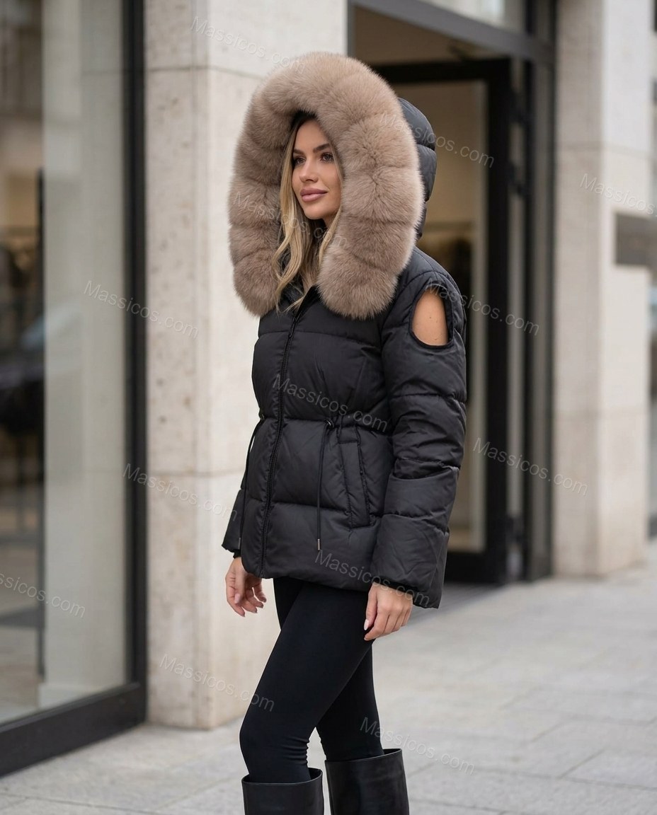White Jacket, alternate use-case lifestyle view, by Massicos