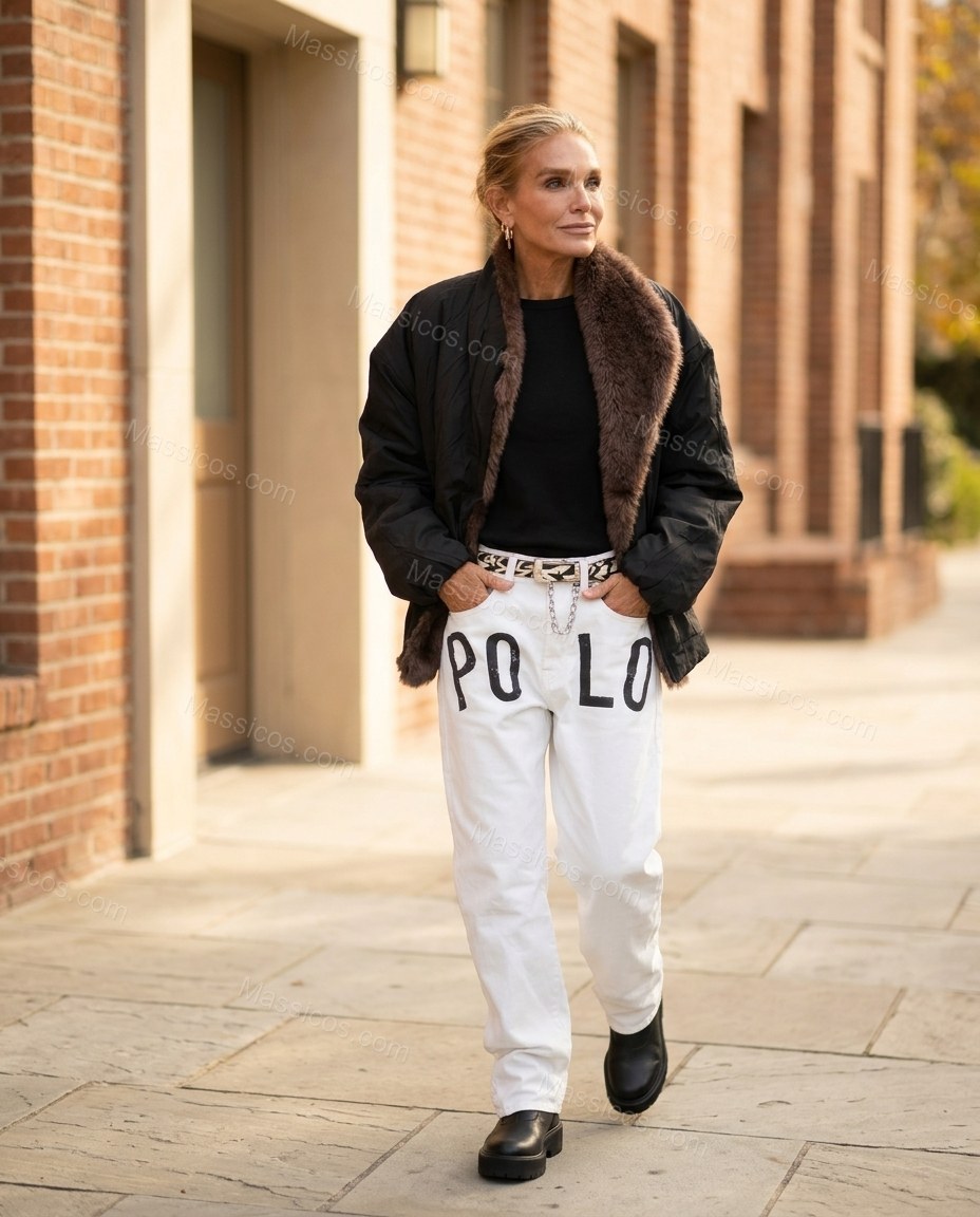 Black Jacket, alternate use-case lifestyle view, by Massicos