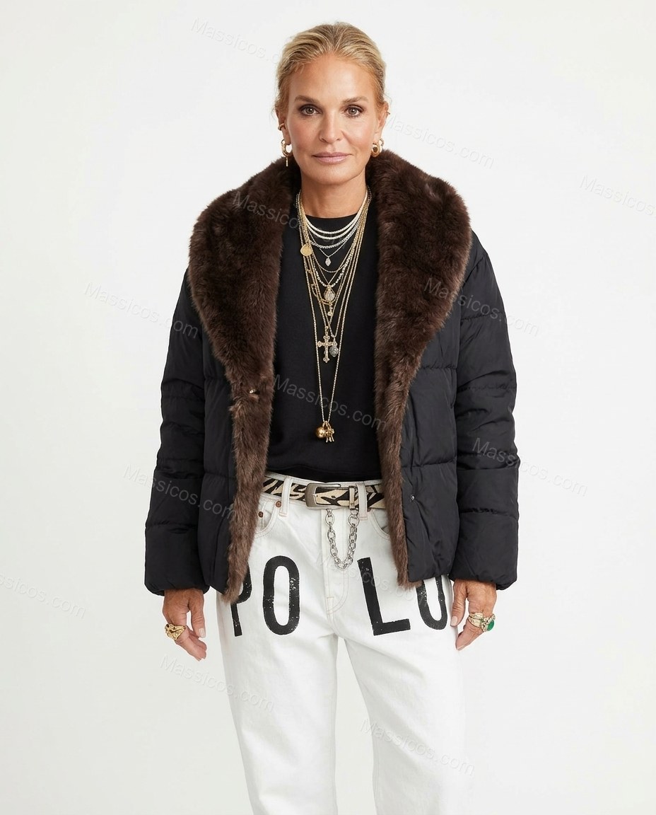 Black Jacket, front studio view, by Massicos