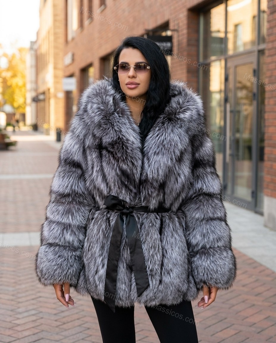 Silver Coat, alternate use-case lifestyle view, by Massicos