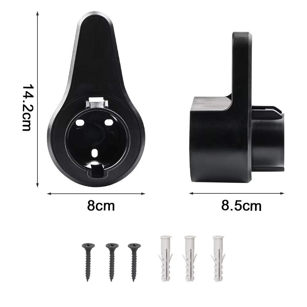 Ev Charger Holder for Tesla/type 2/type 1 J1772 /gbt Connector Socket Plug Wall