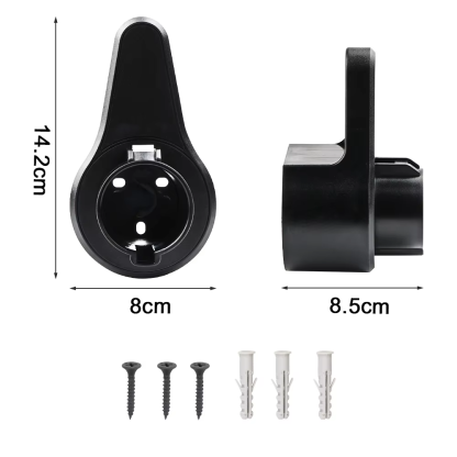 Ev Charger Holder for Tesla/type 2/type 1 J1772 /gbt Connector Socket Plug Wall