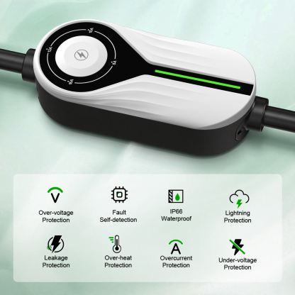 Gocean 3.5kW Gbt Ev Charger Station 16A 220V Car Portable Ev Charger
