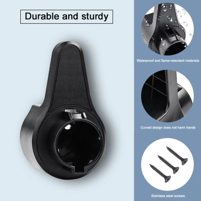 Ev Charger Holder for Tesla/type 2/type 1 J1772 /gbt Connector Socket Plug Wall