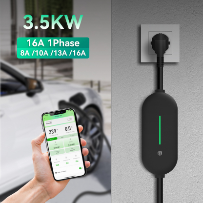 EV Charger, 16A 120V-240V