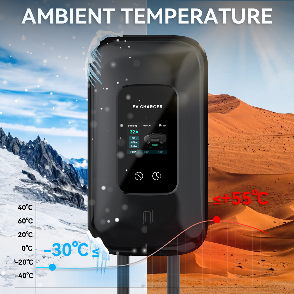 [Copy]7kW Floor Mounted AC Fast EV Vehicle Powered Charging Station