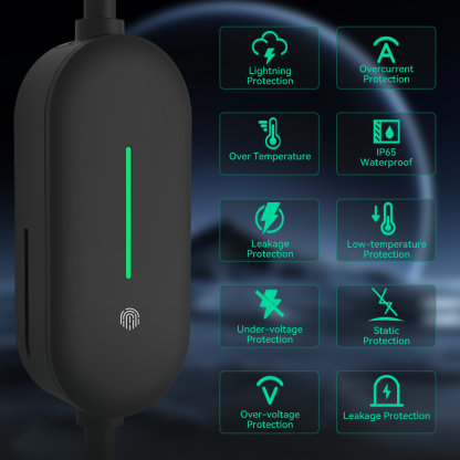 EV Charger, 16A 120V-240V
