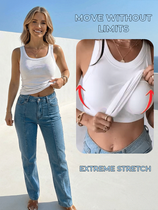 🌷🌷Bra-Style Round Neckline Tank Top