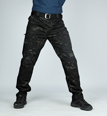 🔥Flash Sale🔥 Mens Tactical Cargo Pants in Camo, Lightweight Spring & Autumn Workwear