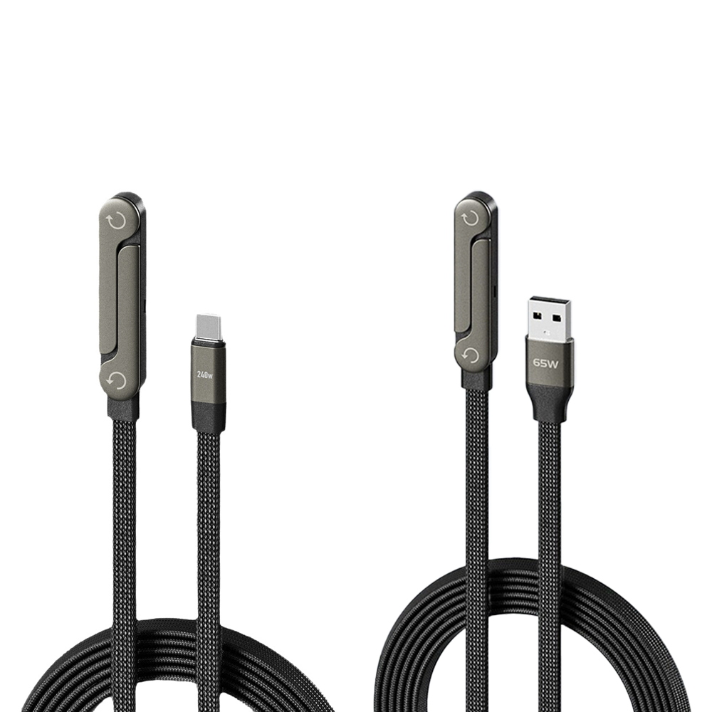 Invisible Holder Charger Cable with Stand-240w super fast charging