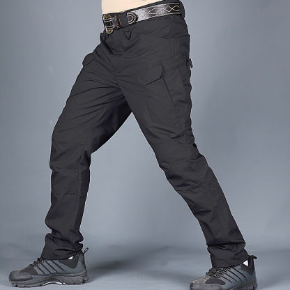 🔥Flash Sale🔥 Mens Tactical Cargo Pants in Camo, Lightweight Spring & Autumn Workwear
